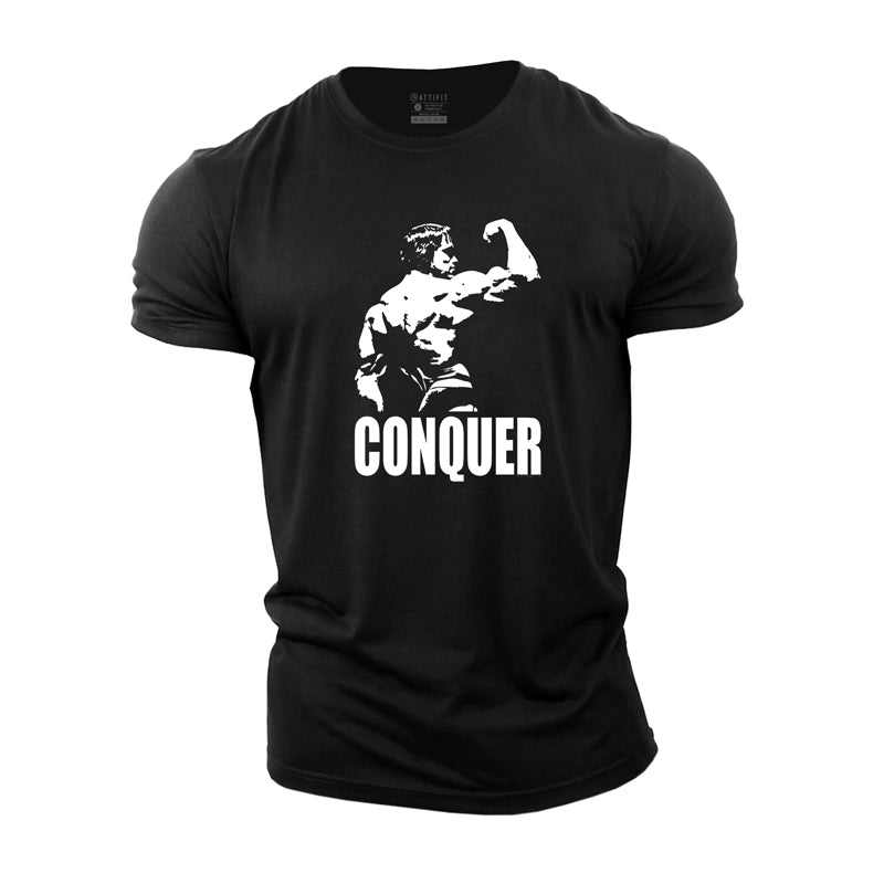 Cotton Conquer Graphic T-shirts