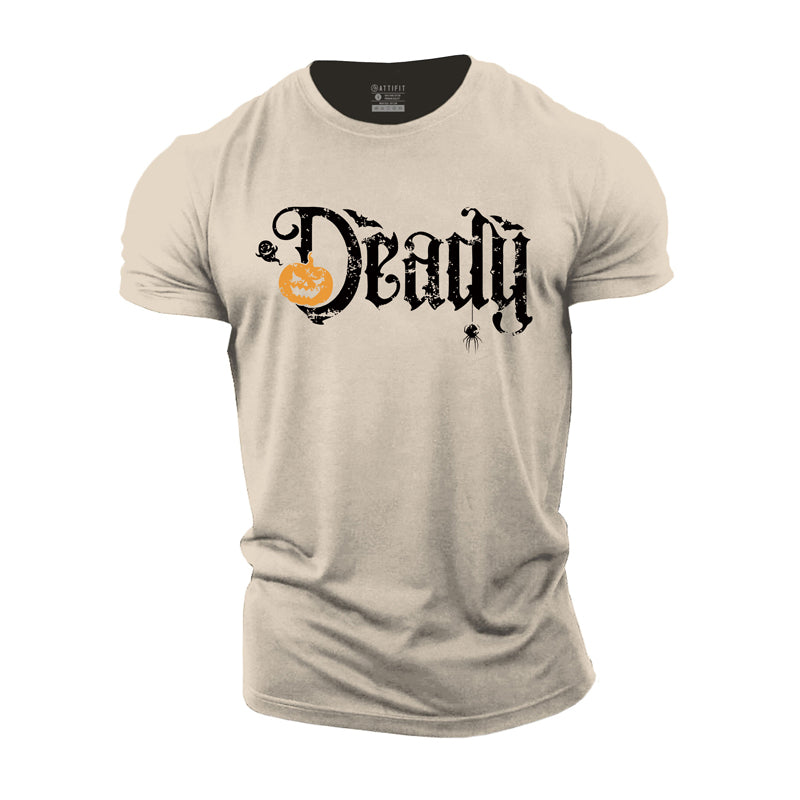 Cotton Halloween Deady T-shirts