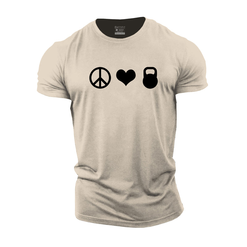Cotton Love Fitness Graphic T-shirts