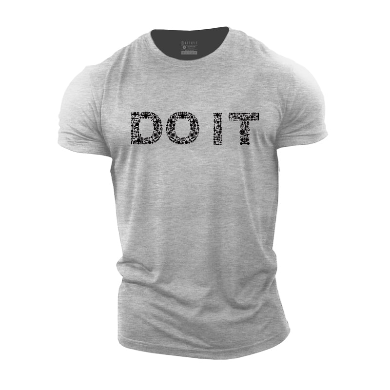T-shirts en coton Do It Graphic pour hommes
