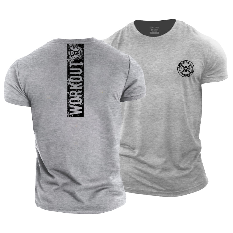 Baumwoll-Workout-T-Shirts für Herren
