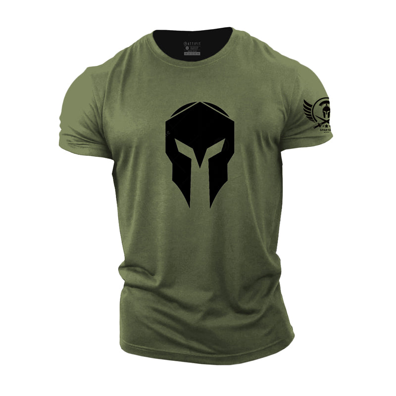 T-shirts graphiques Spartan en coton