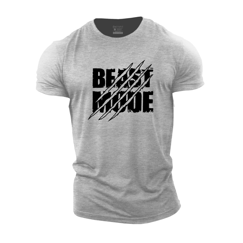 Cotton Beast Mode Grafik-T-Shirts