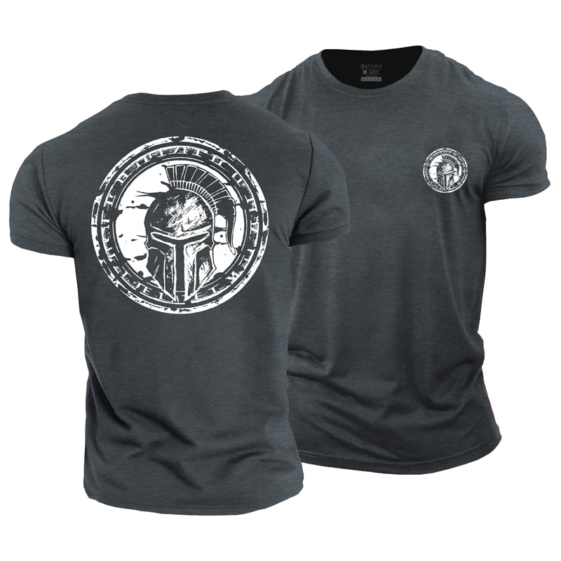 Cotton Warrior's Pride Graphic Men's T-shirts