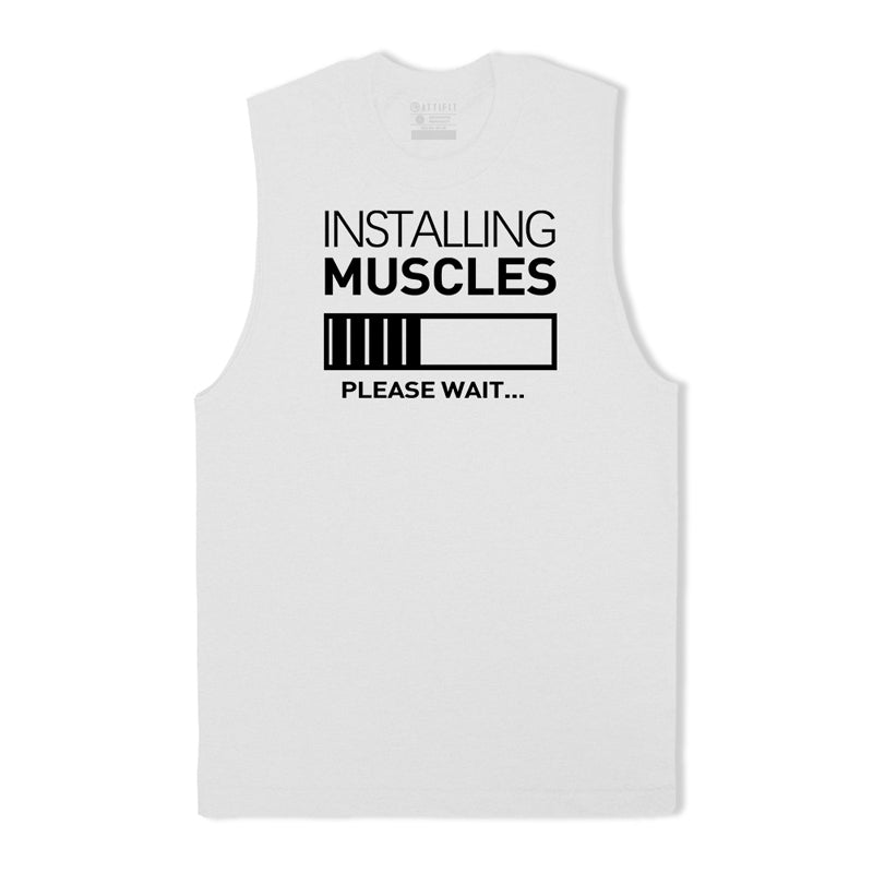 Cotton Muscle Loading Workout Tank Top