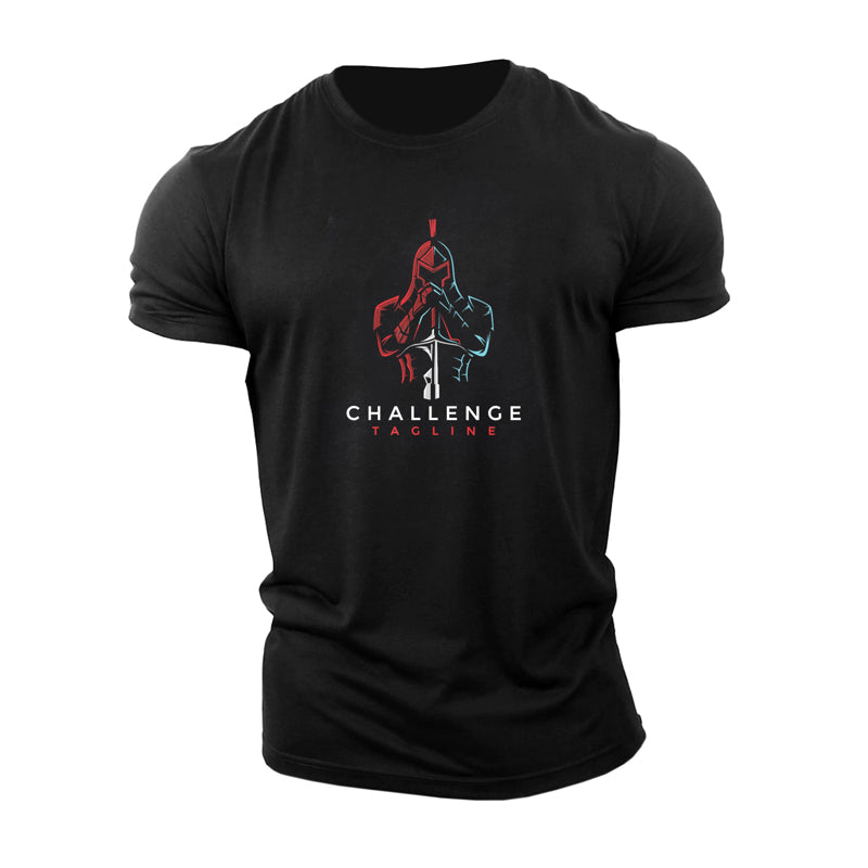 Cotton Challenge Tagline Graphic T-shirts