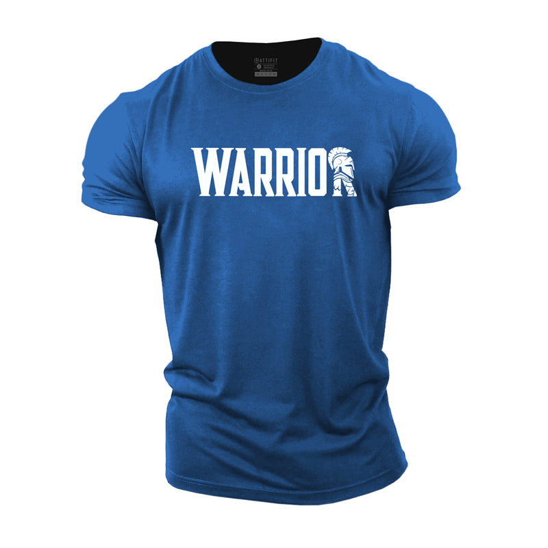 Cotton Men's Warrior Graphic T-shirts