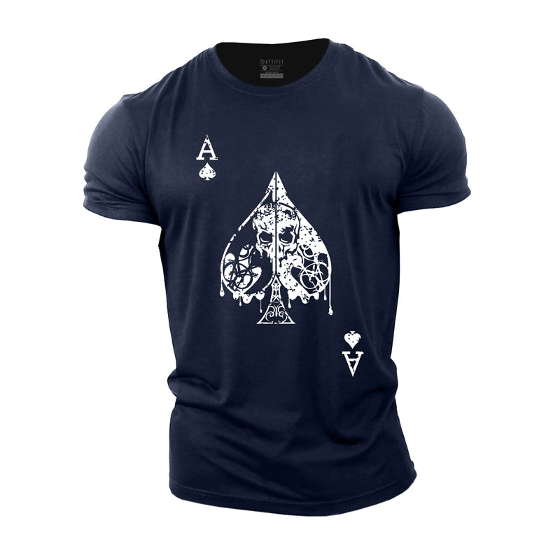 Baumwolle The Ace Of Spades Herren-T-Shirts