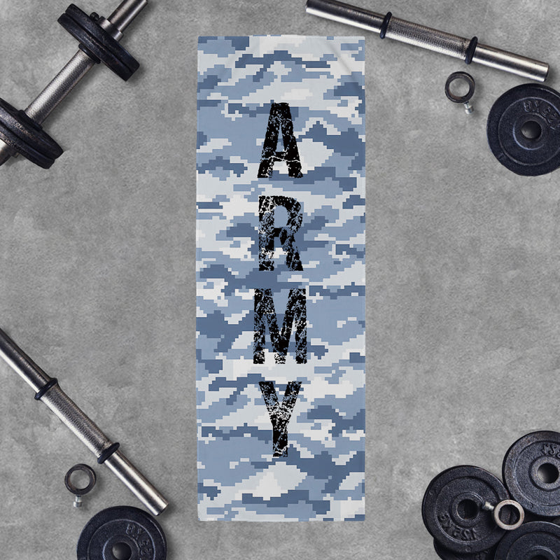 Camouflage ARMY Graphic Workout Cooling Towel