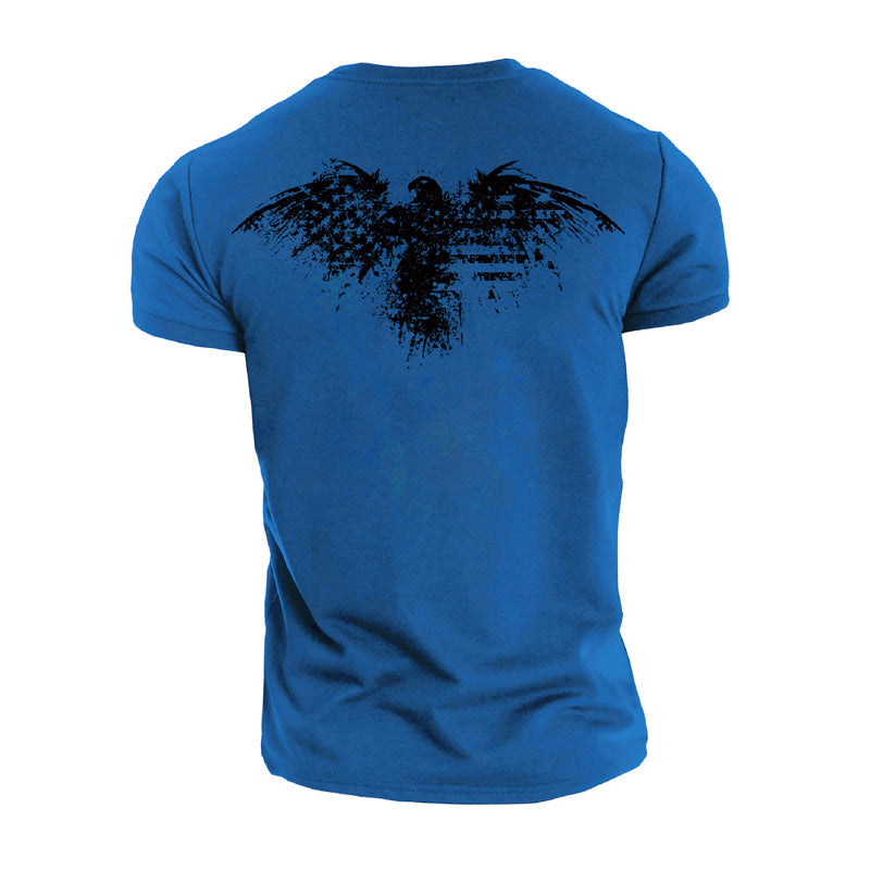 Cotton Eagle Wings Patriotic T-shirts