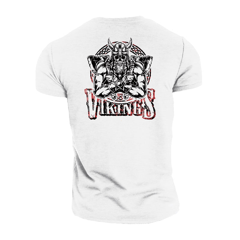 Cotton Men's Vikings T-shirts