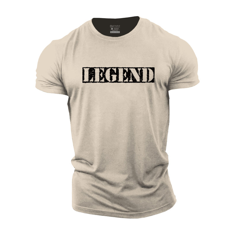 Cotton Legend Graphic Men's T-shirts