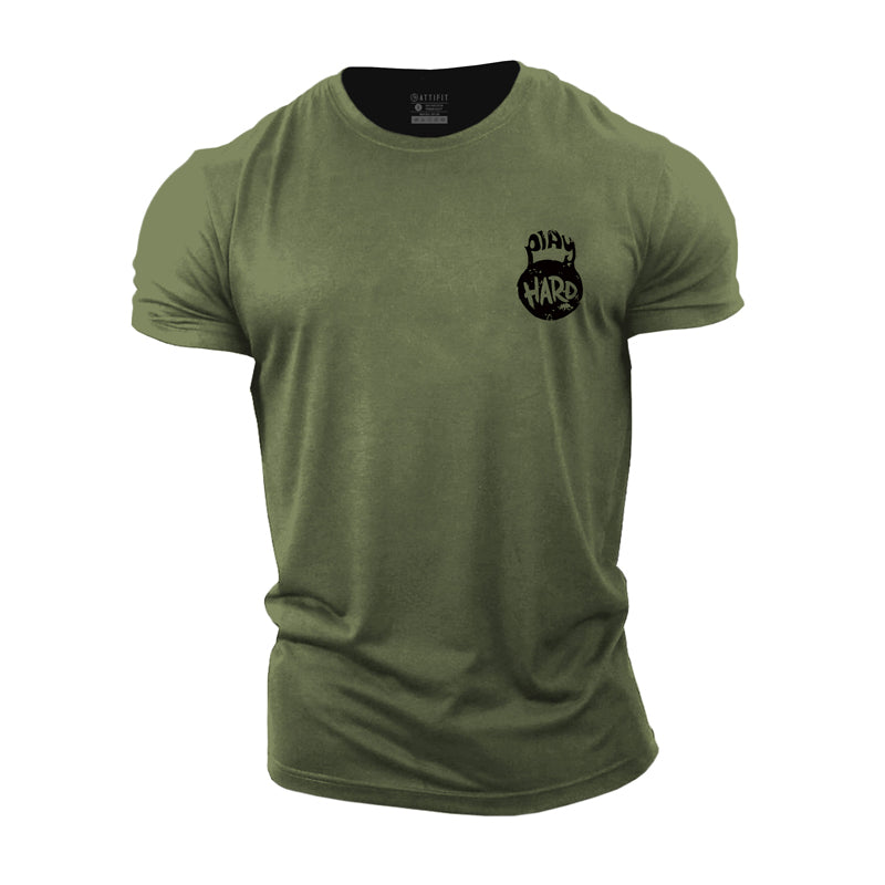 T-shirts pour hommes en coton Play Hard Graphic