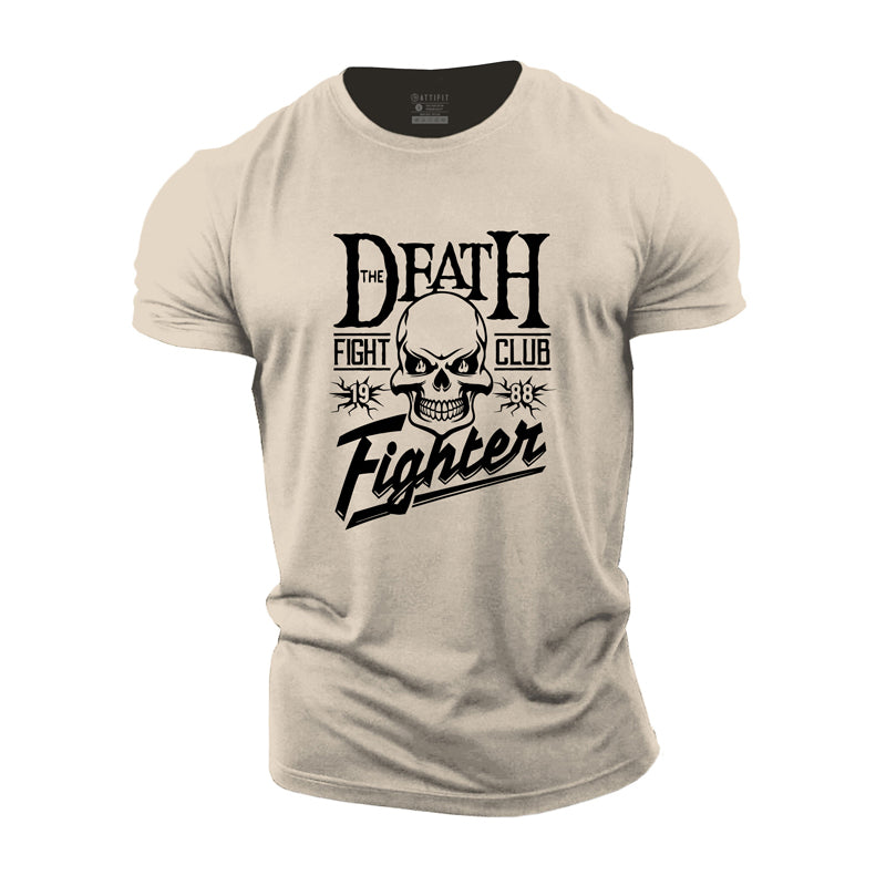 Cotton Mens  The Death Fighter T-shirts