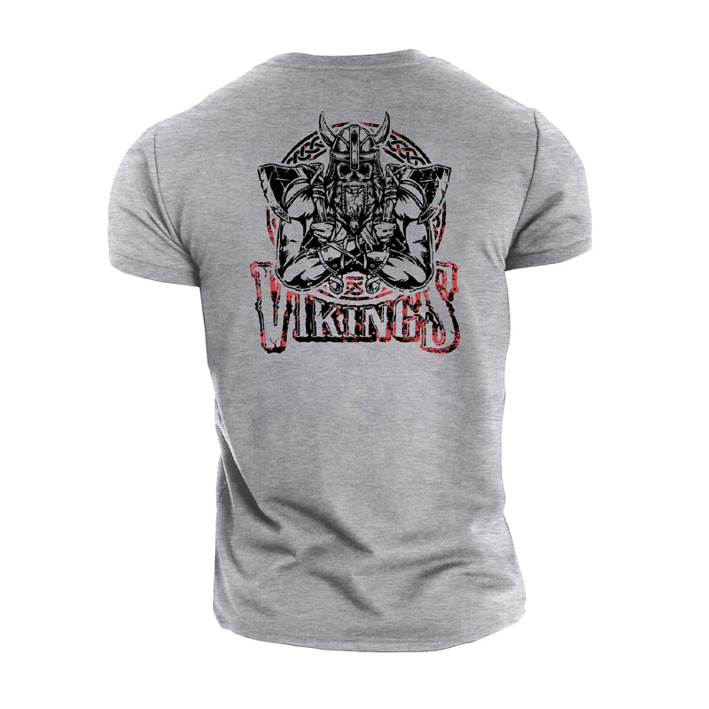 Wikinger-T-Shirts aus Baumwolle für Herren