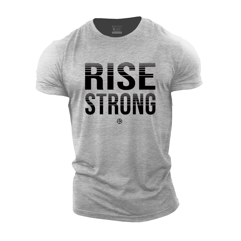 Cotton Rise Strong Trainings-T-Shirts