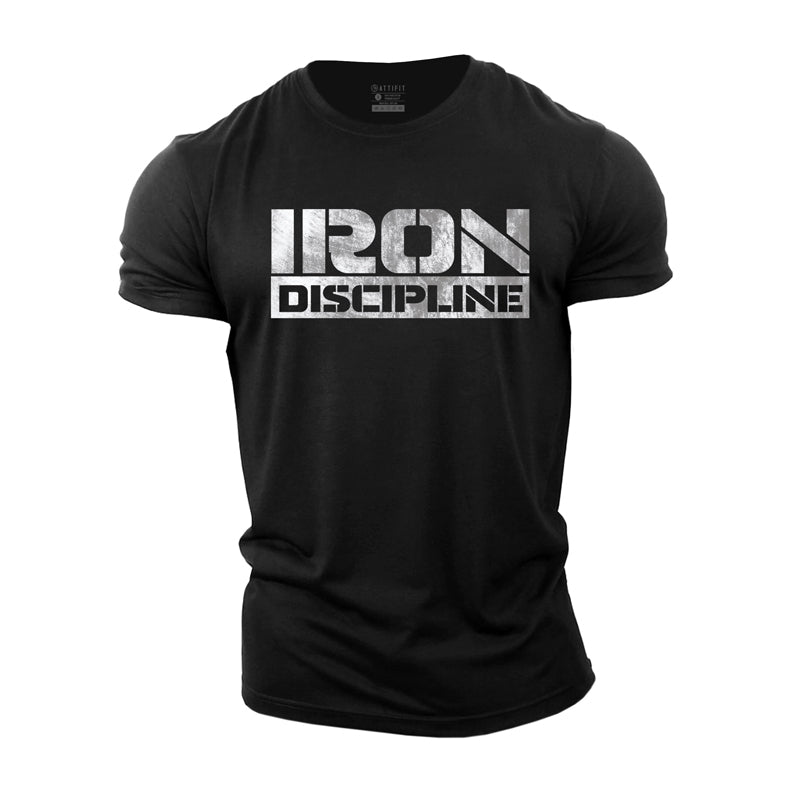 T-shirts pour hommes en coton Iron Discipline