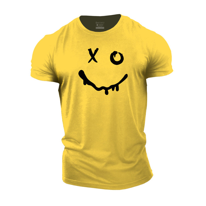 Cotton Smile Men's Workout T-shirts