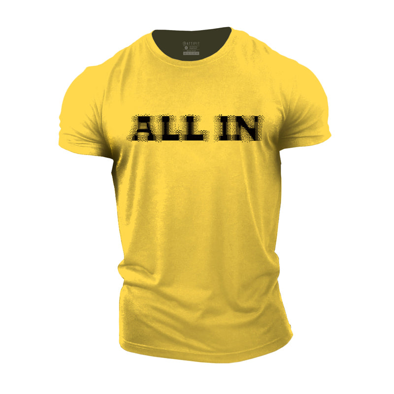 Cotton All In Graphic Men's T-shirts