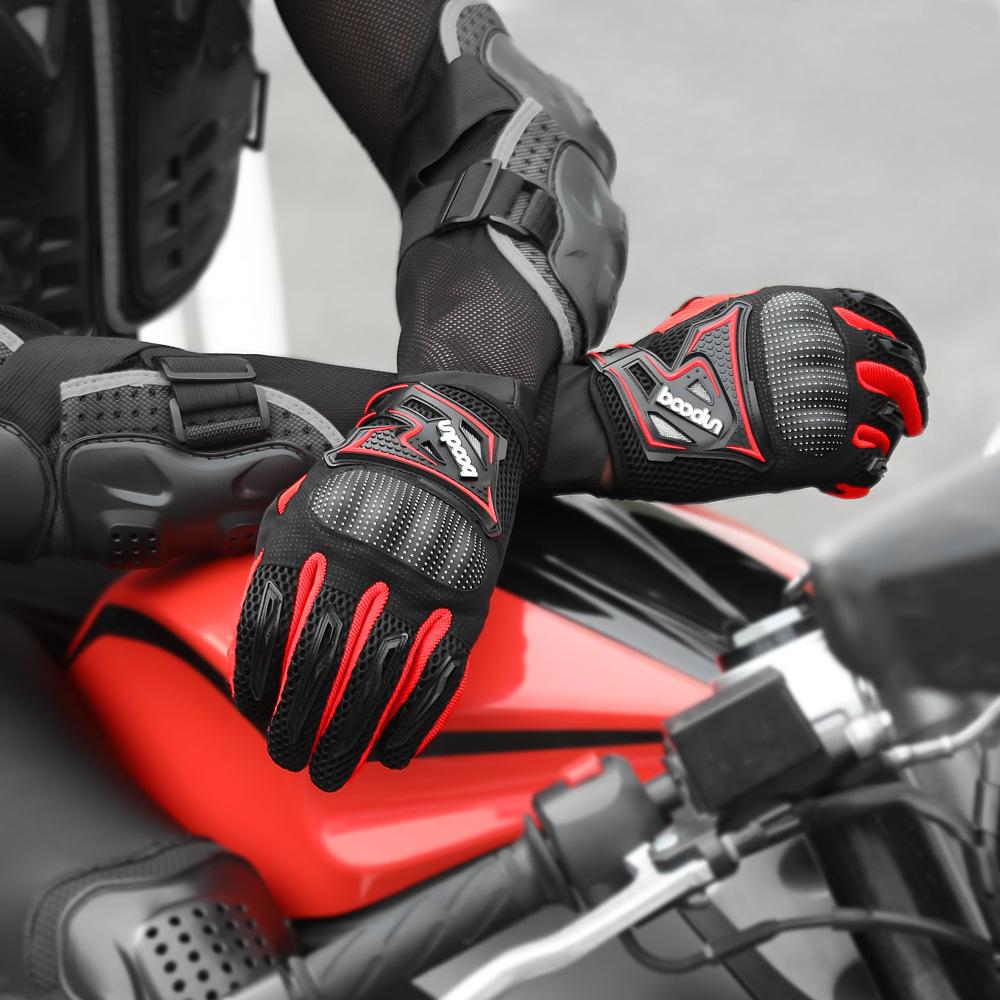 Gants de moto à coque rigide, respirants, pour course tout-terrain, cyclisme