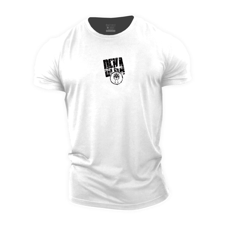 Cotton Deka Spartan Graphic Men's T-shirts