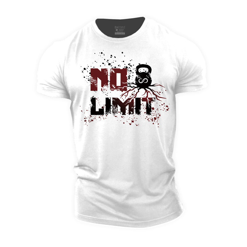 T-shirts de fitness en coton No Limit Graphic pour hommes