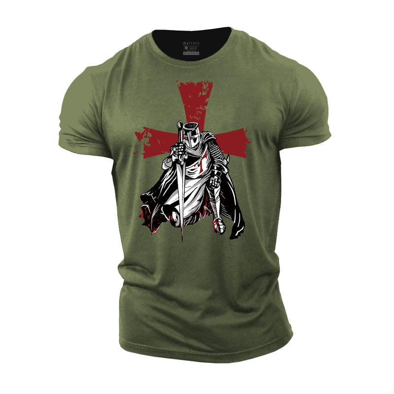 Cotton Spartan Warrior Men's T-shirts