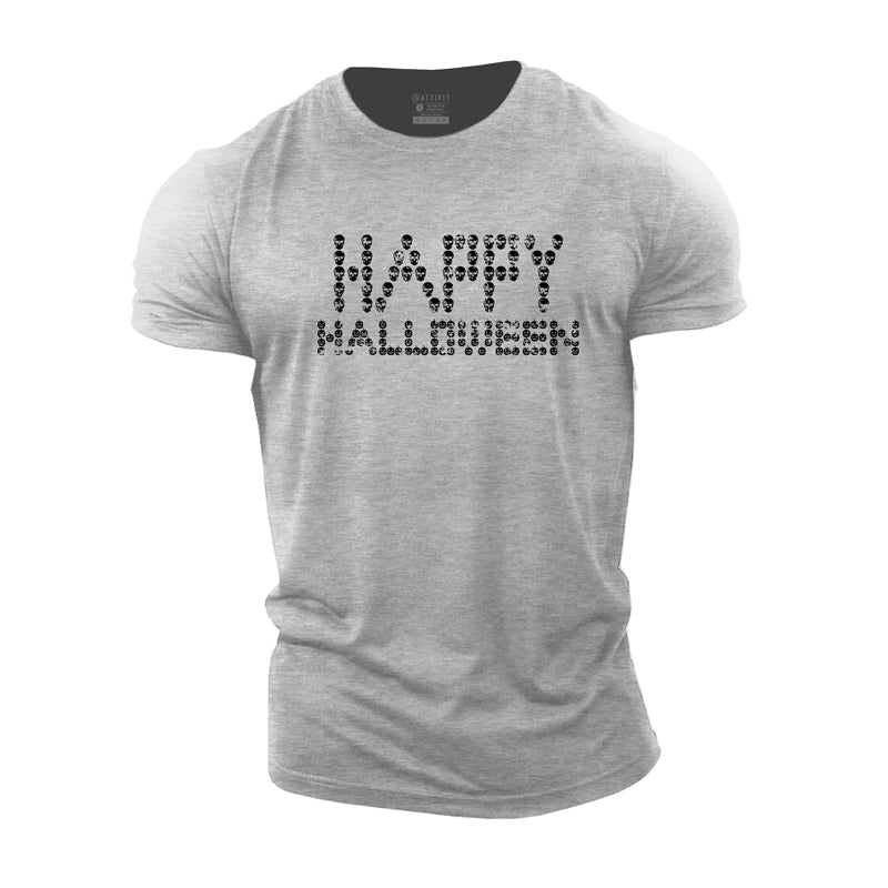 T-shirts Joyeux Halloween en coton