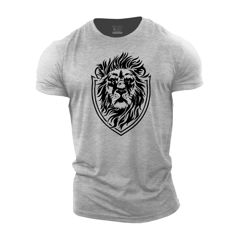 Cotton Lion's Strength Graphic Men's T-shirts