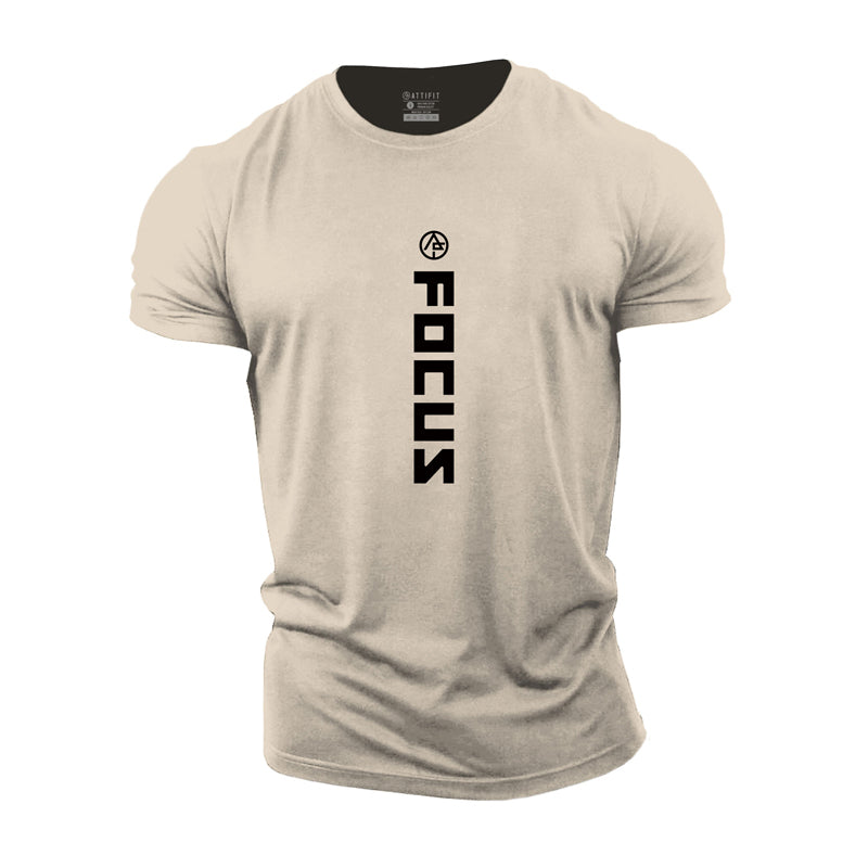 Cotton Focus Graphic Herren-T-Shirts